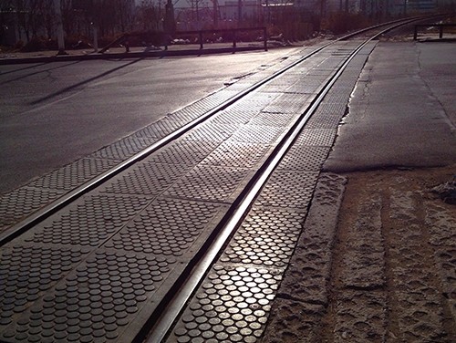 鐵路橡膠道口板2